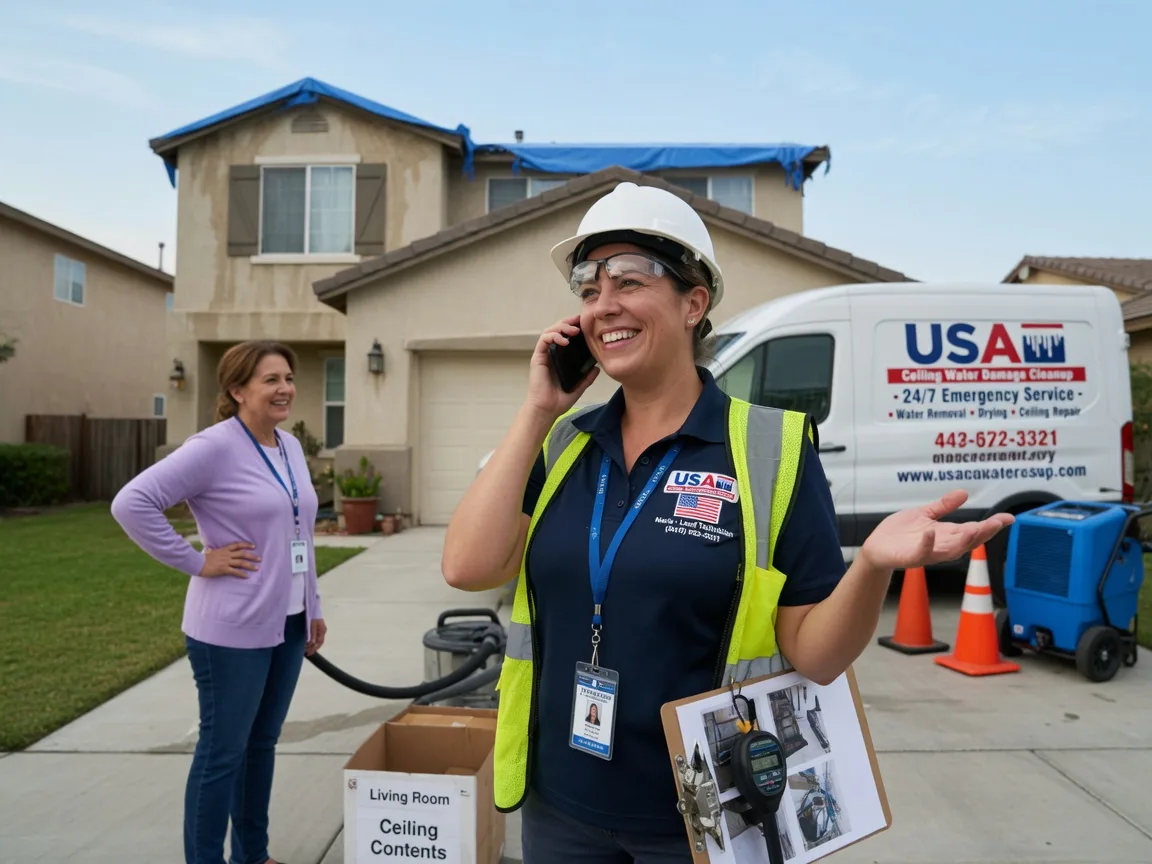 Ceiling Water Damage Restoration Davis, CA FAQs